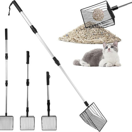 Hühnerkotschaufel Metall Langstiel Hühnerstall Katzenstreu Katzenkot