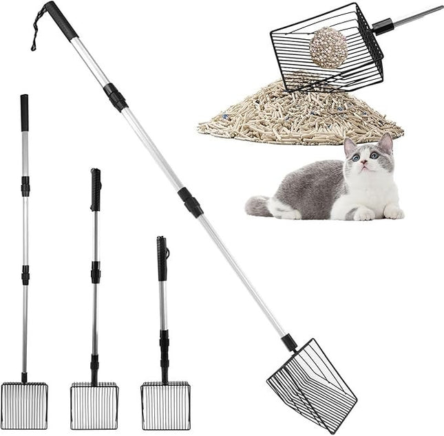 Hühnerkotschaufel Metall Langstiel Hühnerstall Katzenstreu Katzenkot