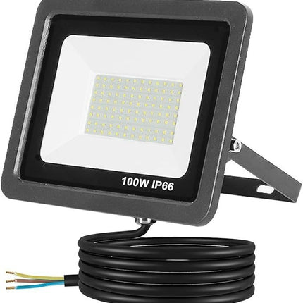 LED Strahler Outdoor 100W 10000 Lumen wasserdicht IP66 kaltweiß