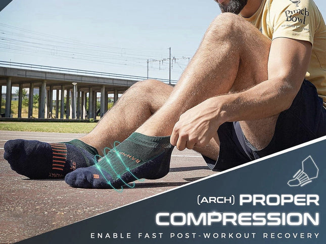 Sportsocken Laufsocken 3er Pack Größe L Kompressionssocken atmungsaktiv