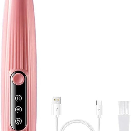 Hunde Haarschneidemaschine leise Pfotenrasierer LED USB Schermaschine für Katze