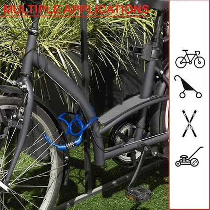 Master Lock Fahrradschloss Zahlenschloss 1,8 m Stahlkabel wetterfest flexibel
