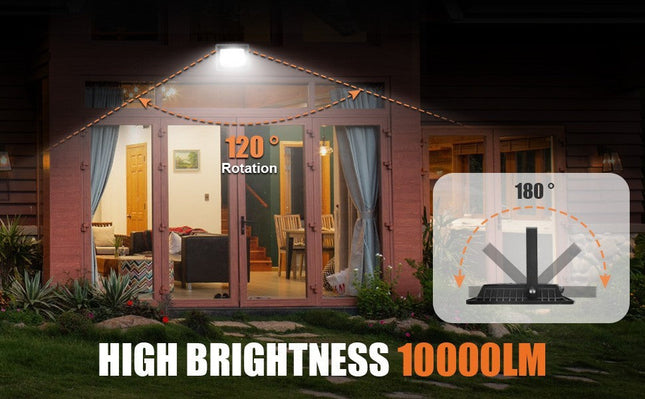 LED Strahler Outdoor 100W 10000 Lumen wasserdicht IP66 kaltweiß