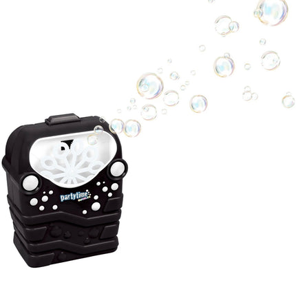 Seifenblasenmaschine Partytime inkl. Flüssigkeit – Bubble Machine für Kinder & F