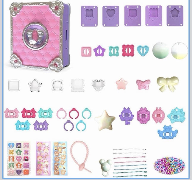 Tesok Magic Book DIY Schmuck Set Kinder Bastelspielzeug ab 6