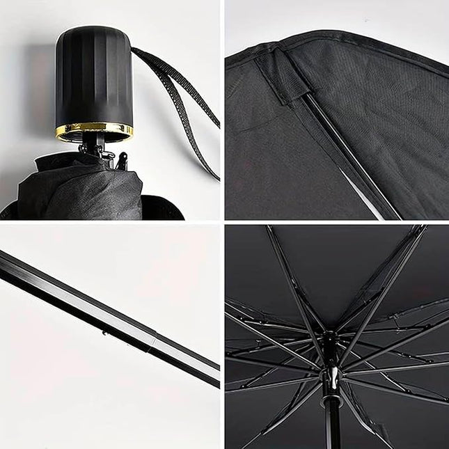 Auto-Sonnenschutz vorne 115x65cm – Faltbar, V-Form Design, UV-Schutz 99%