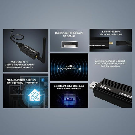 SONOFF Zigbee 3.0 USB Dongle Plus – TI CC2652P, Home Assistant, Zigbee2MQTT