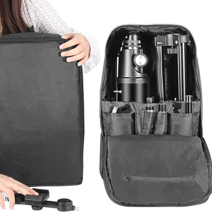EACONN Teleskop 80mm Refraktor 600mm – Astronomie Set mit Stativ & Rucksack