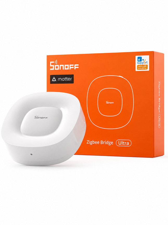 SONOFF Zigbee Bridge Ultra 3.0 Gateway – Matter Hub, WLAN & Ethernet