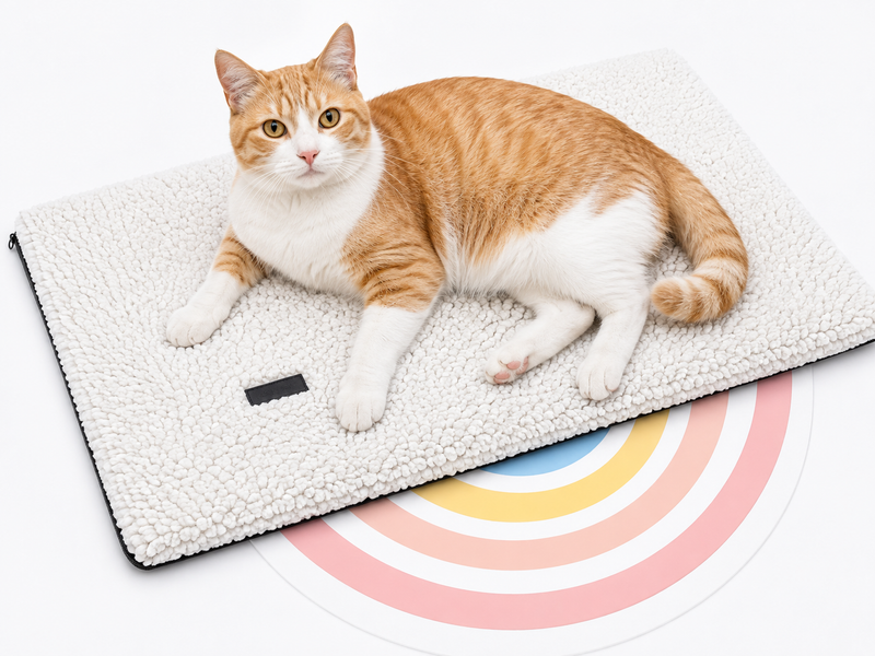 Selbstheizende Katzendecke 61x46cm – Ohne Strom, Flauschig, Rutschfest