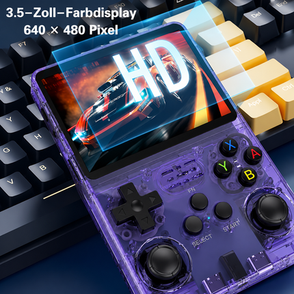 Gaming Retro Handheld Konsole 64GB – 20.000 Spiele, 3,5" IPS Display, USB-C
