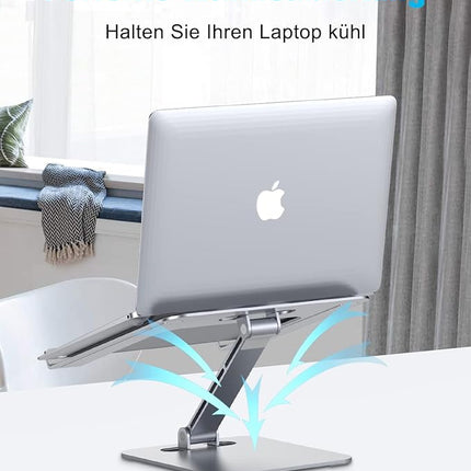 Laptop Ständer Höhenverstellbar Faltbar | Aluminium | 10-16 Zoll"