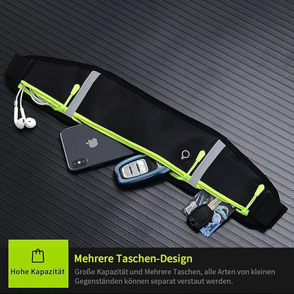 Laufgürtel wasserdicht Jogging Bauchtasche Sportgürtel Handy Tasche