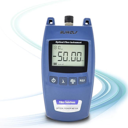 Glasfaser Leistungsmesser -50~+26 dBm Optical Power Meter FTTH FC/PC