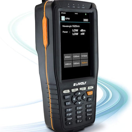 SUWOLF OTDR 4in1 Glasfaser Tester 1310/1550nm 60km inkl. VFL + OPM + OLS