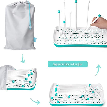 Babyflaschen Abtropfständer Trockengestell BPA-frei für Flaschen & Zubehör
