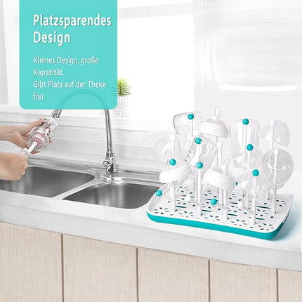 Babyflaschen Abtropfständer Trockengestell BPA-frei für Flaschen & Zubehör